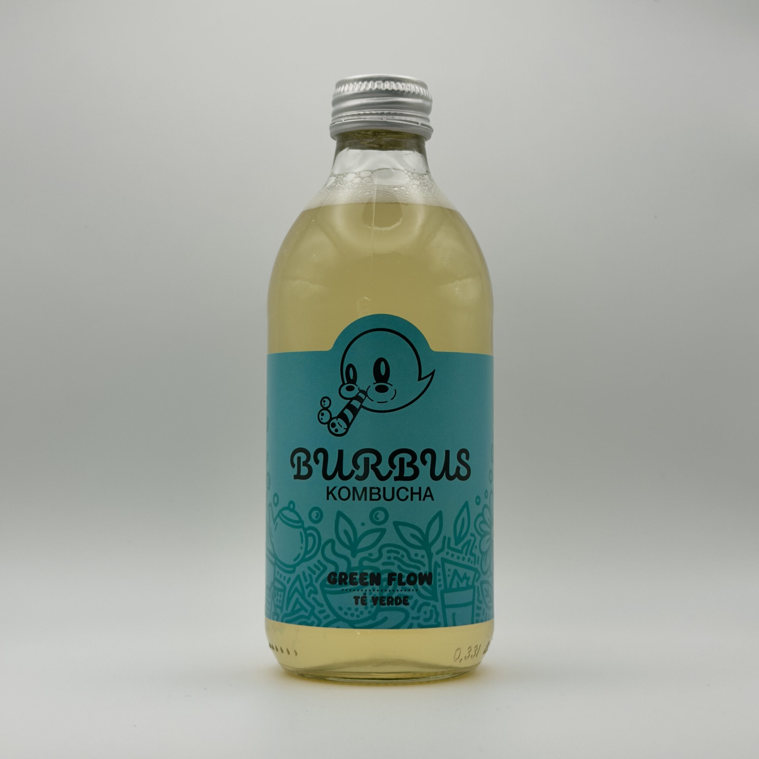 Kombucha Burbus - Té Verde - 12 X 330ML: imagen 1